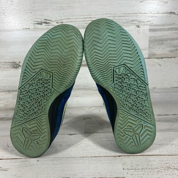 Nike Youth‎ Kobe Bryant Mentality Lace Up Blue Volt Basketball Shoes Size 5Y - Picture 7 of 8